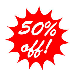 50% off all Xmas items