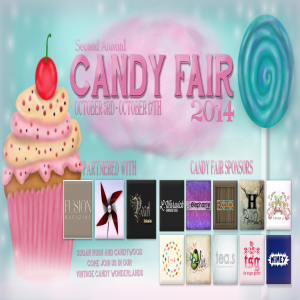 Candy Fair 2014 Poster V2 Texture