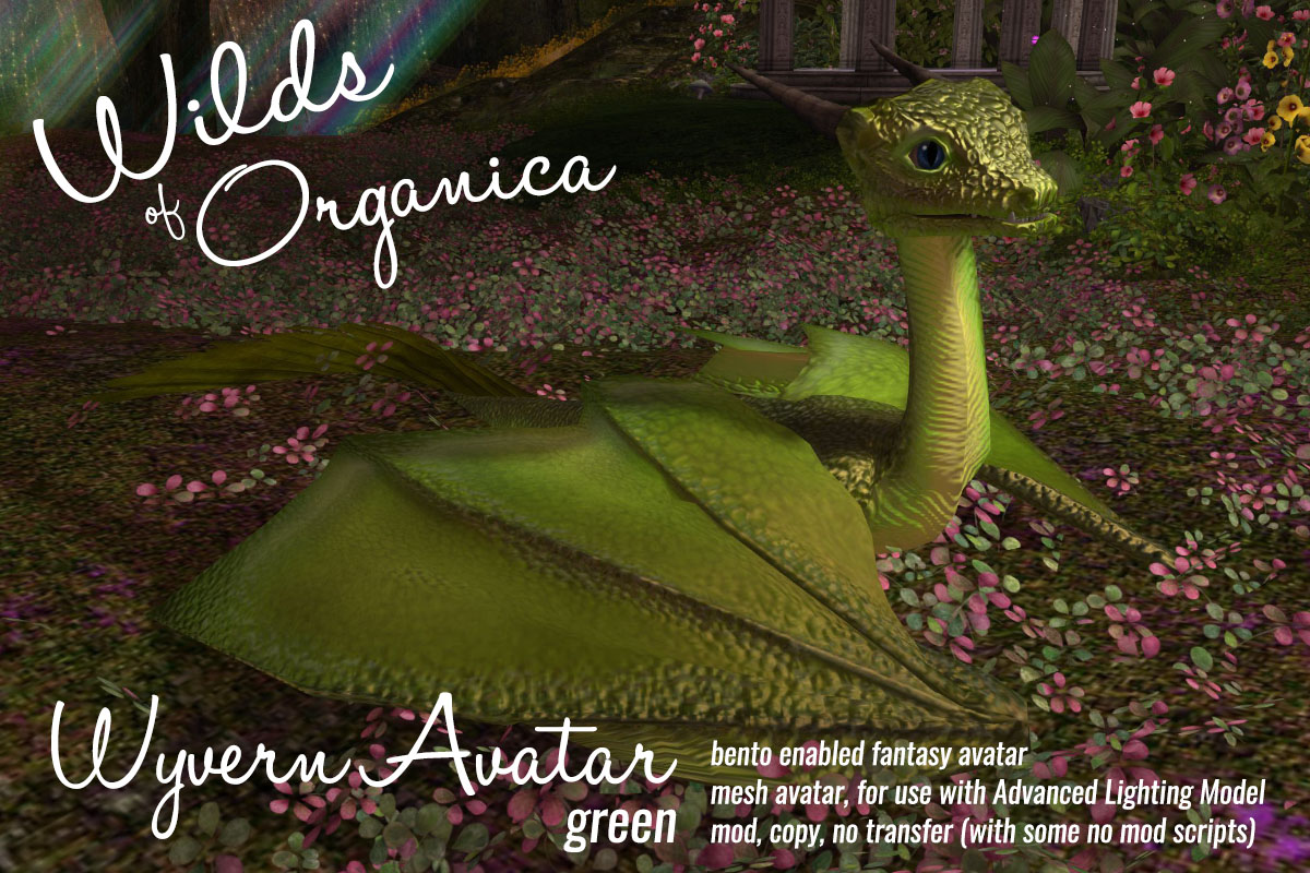 Second Life Marketplace - DRAGON AVATAR ~ Bento Dragon Mesh Avatar